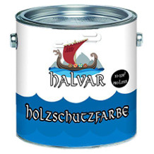 Halvar pintura conservante de la madera