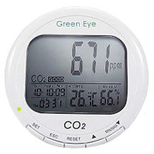 TekcoPlus detector de dióxido de carbono