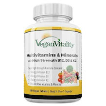 Vegan Vitality pastilla multivitamínica