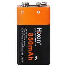 Hixon pila de 9 voltios
