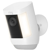 Ring luz exterior con cámara