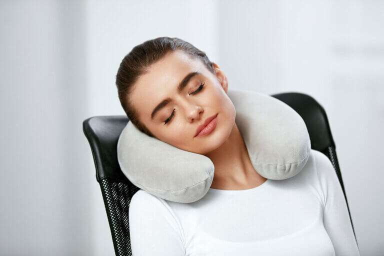 almohada para el cuello