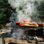 barbacoa de carbón
