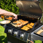 barbacoa de gas de 3 quemadores