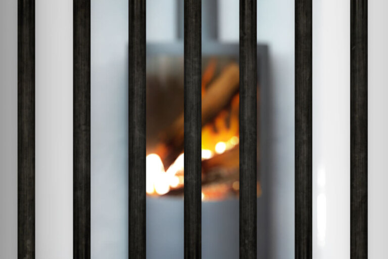 barrera para chimenea