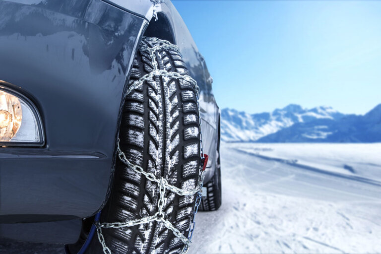 cadenas de nieve