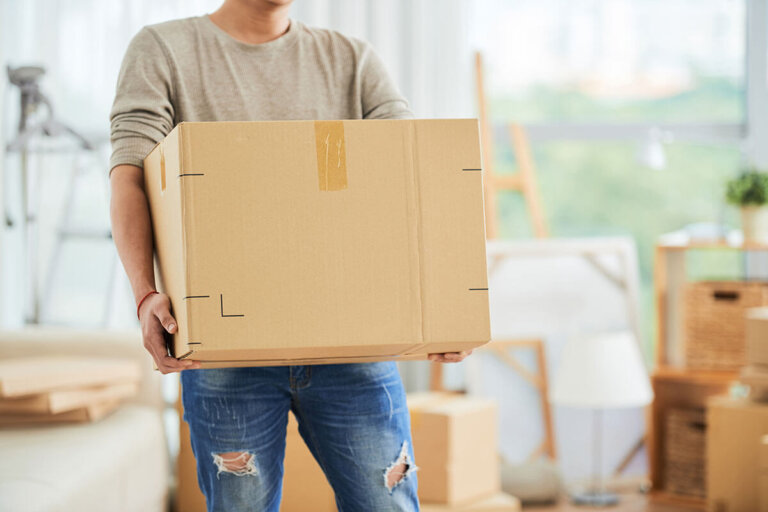 caja de carton para mudanzas