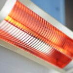 calefactor eléctrico radiante