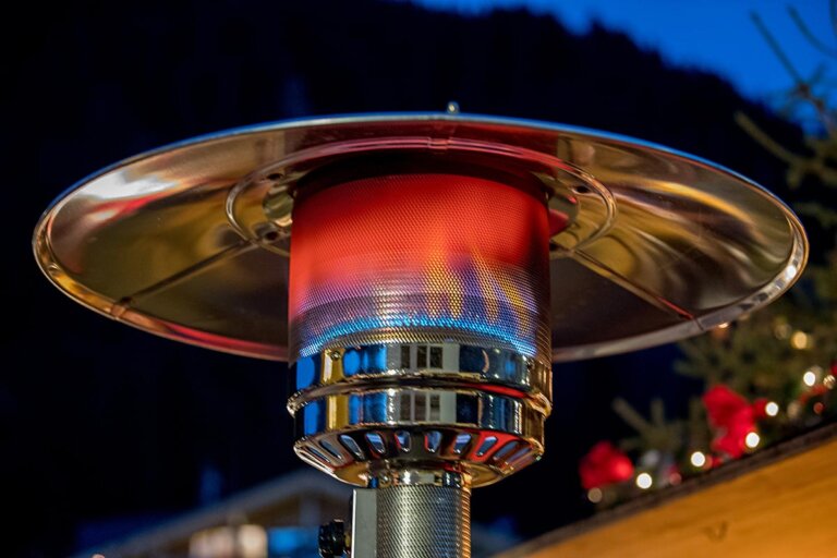 calefactor radiante de gas