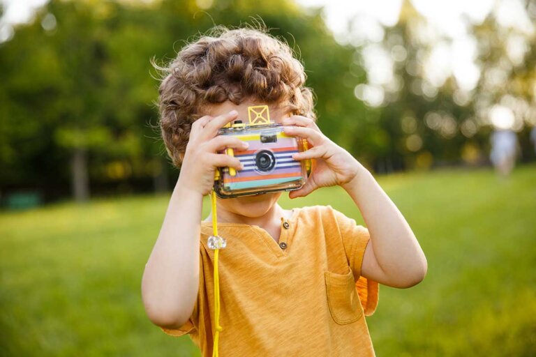 cámara para niños
