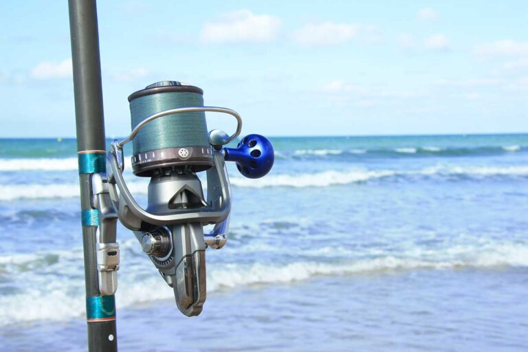 carrete de pesca