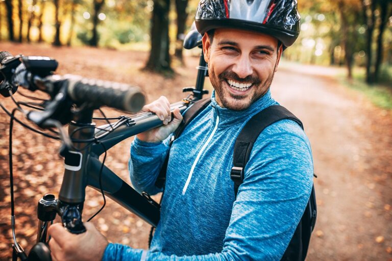 casco de bicicleta para hombres
