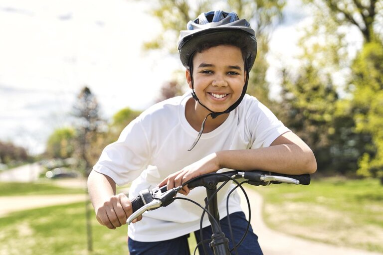 casco de bicicleta para niños