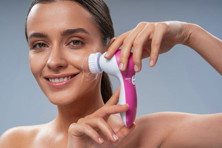 cepillo de limpieza facial