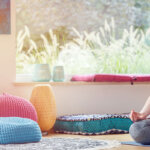 cojín de meditación