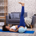 cojín de yoga