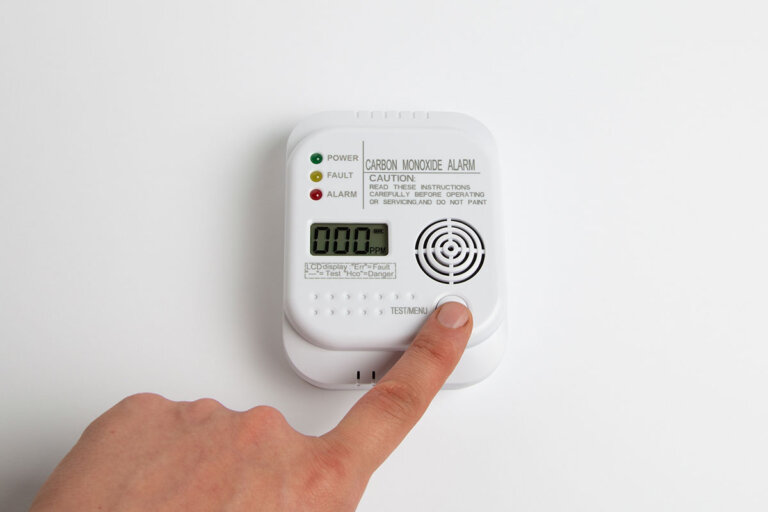 detector de dióxido de carbono