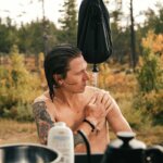ducha de camping
