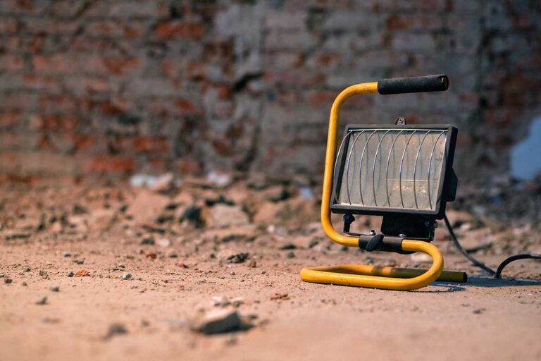 foco de construcción