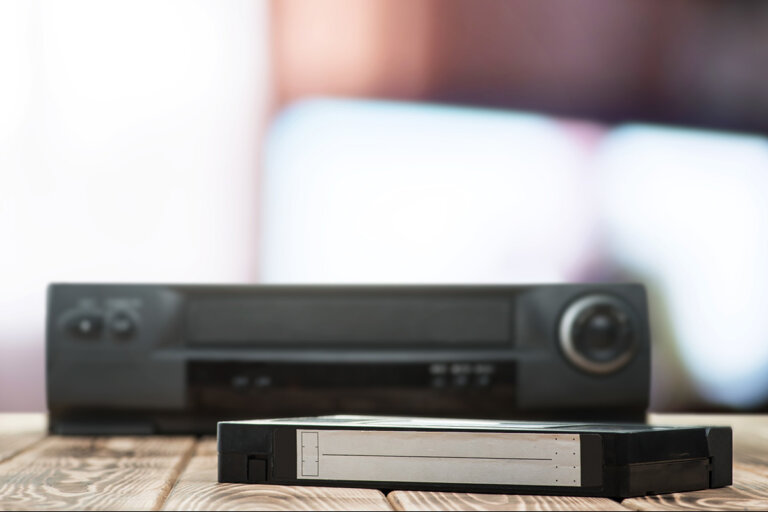 grabadora de vídeo VHS