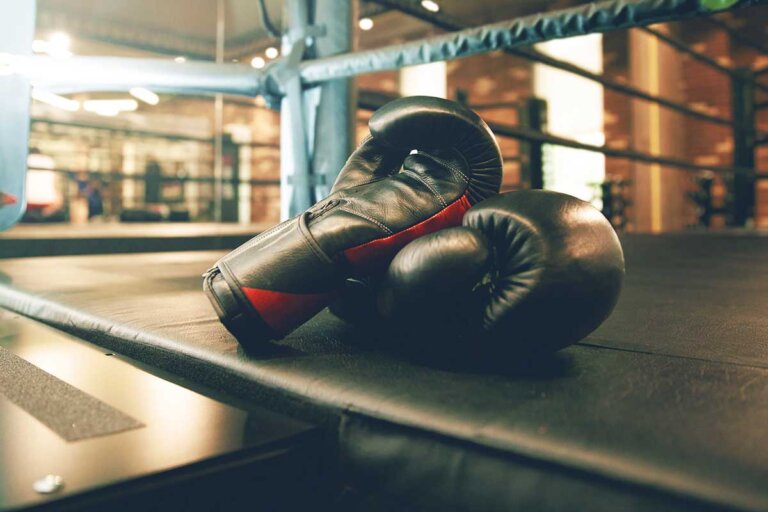 guante de boxeo