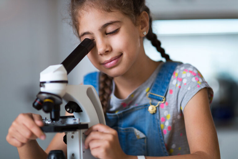 microscopio infantil