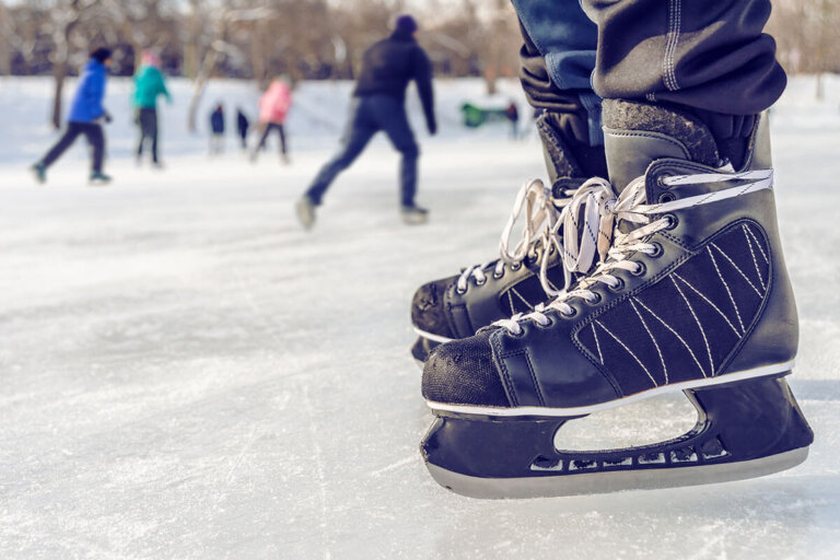patín de hielo para hombre