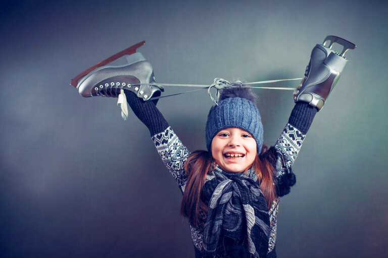 patín de hielo para niños