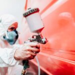 pistola de pintura