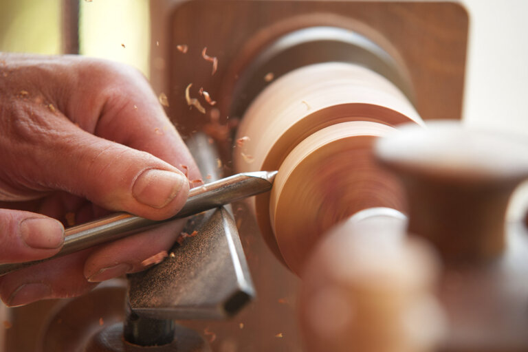 torno de madera