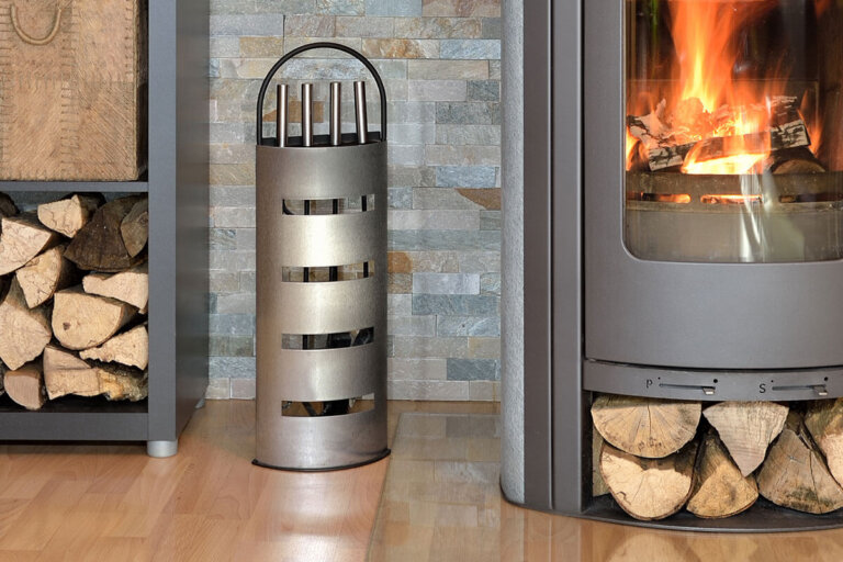 utensilios para chimenea