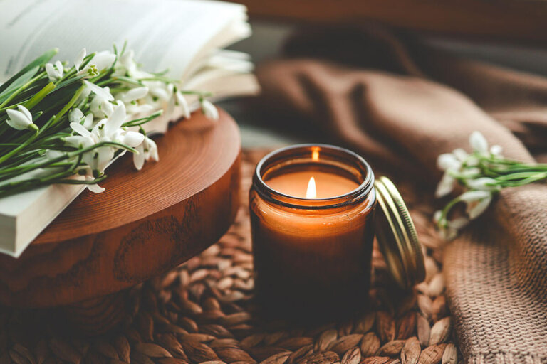 vela aromática